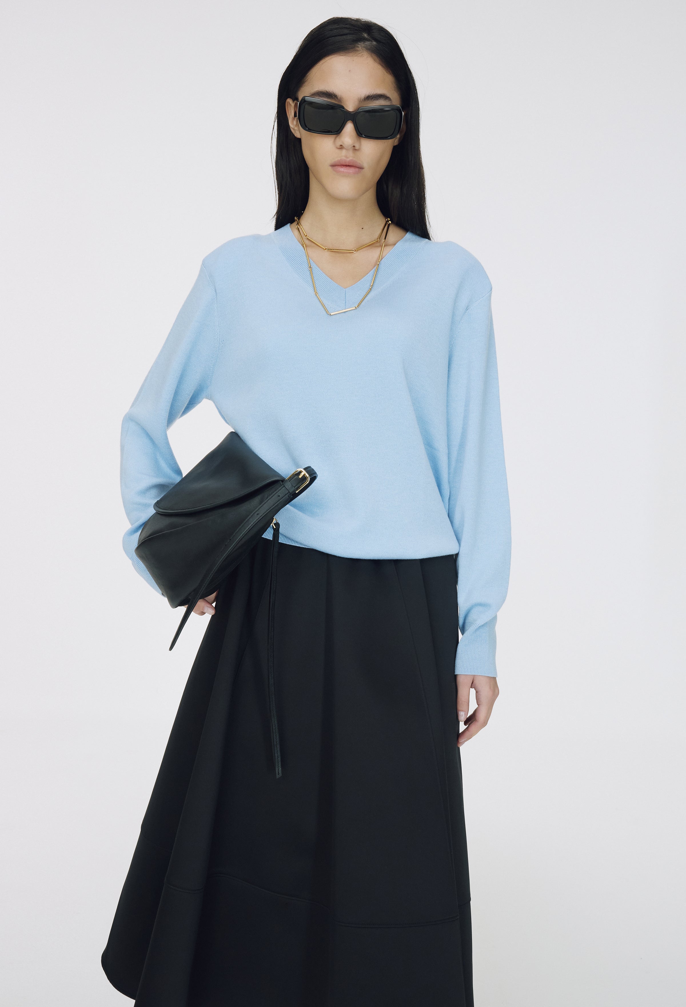 Satin Full Skirt