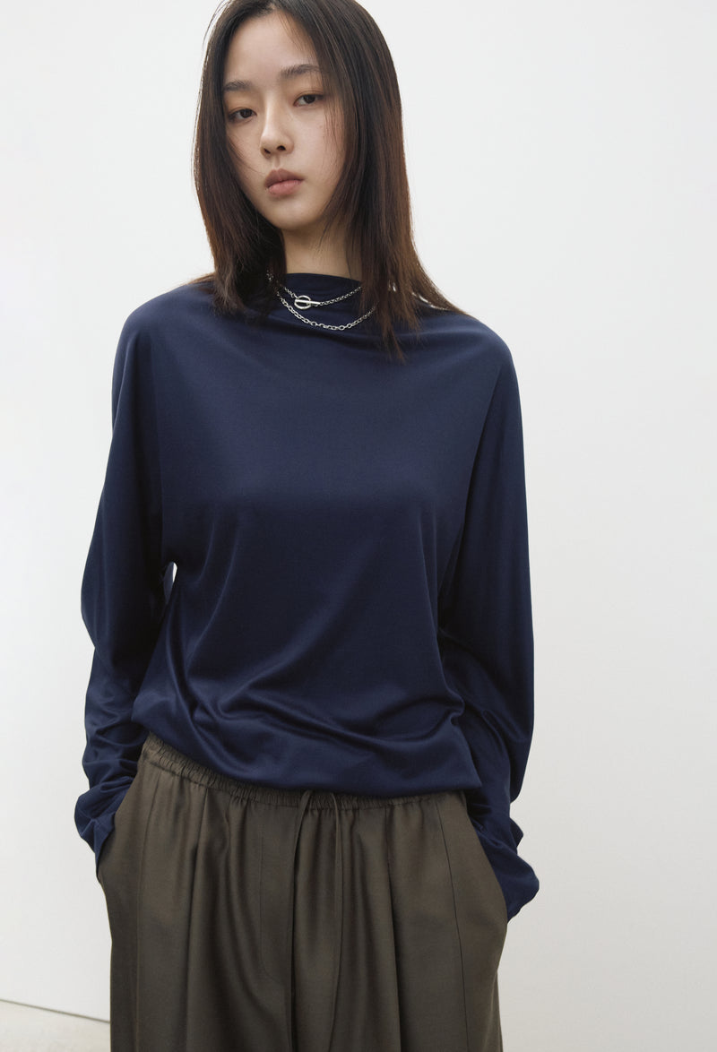 실켓 텐션 탑 네이비