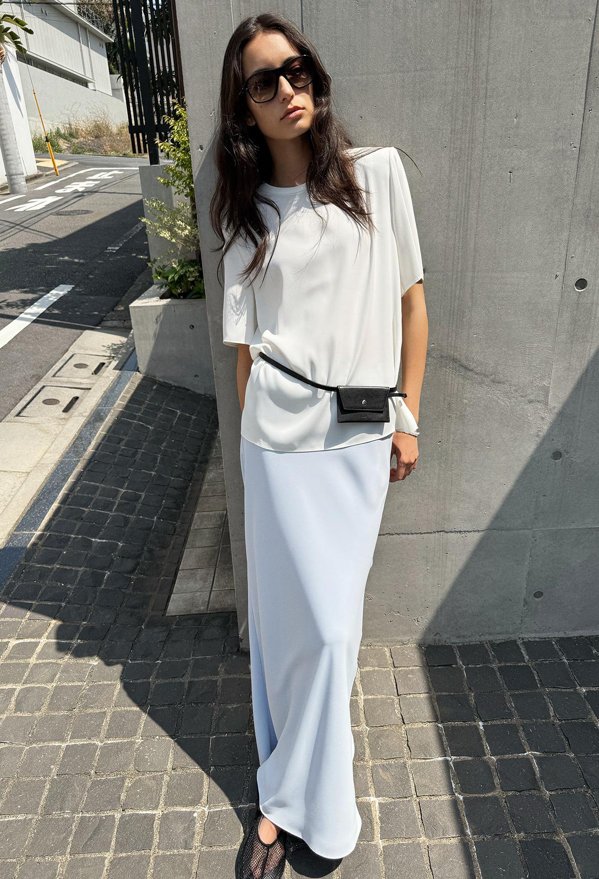 25SS 썸머 루 블라우스 아이보리