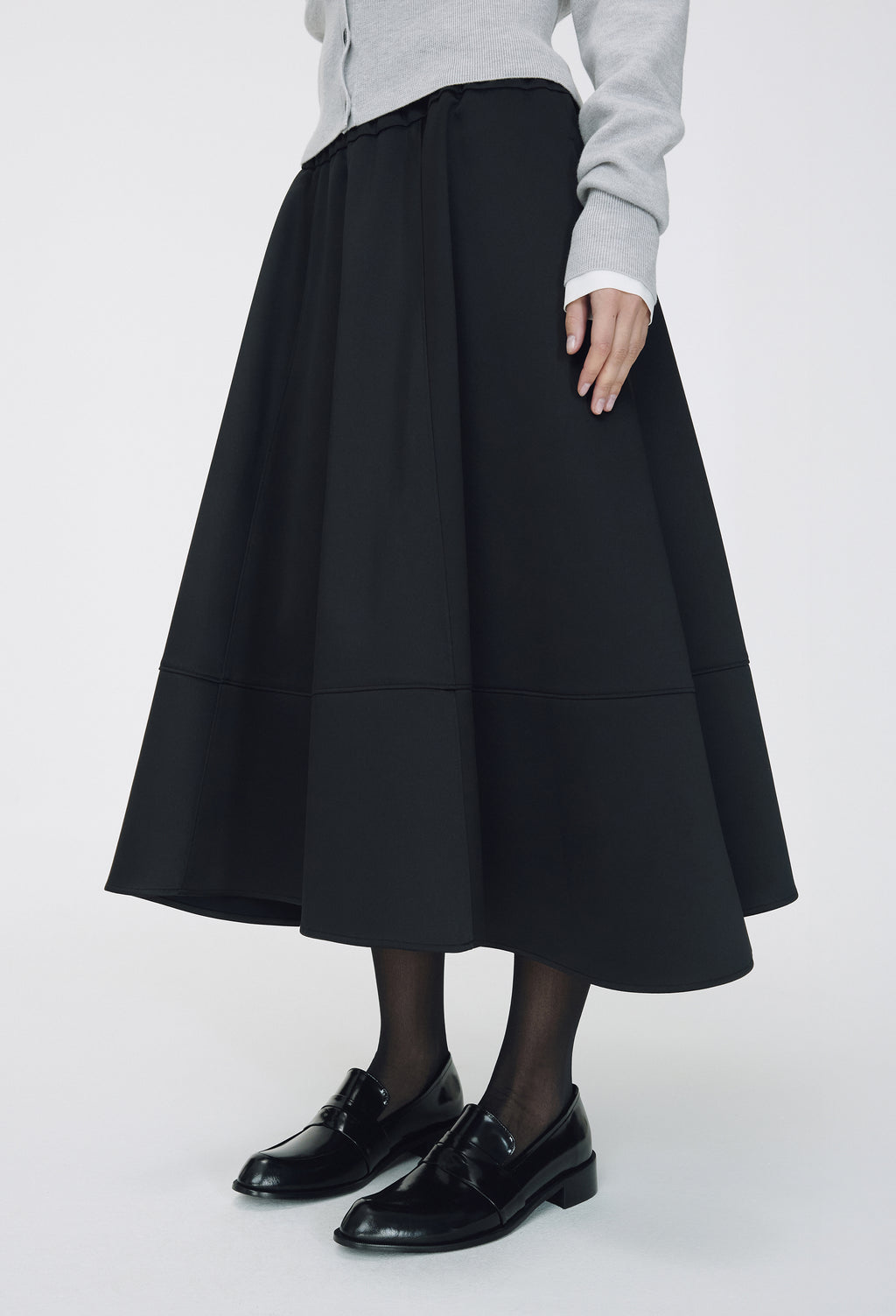Satin Full Skirt