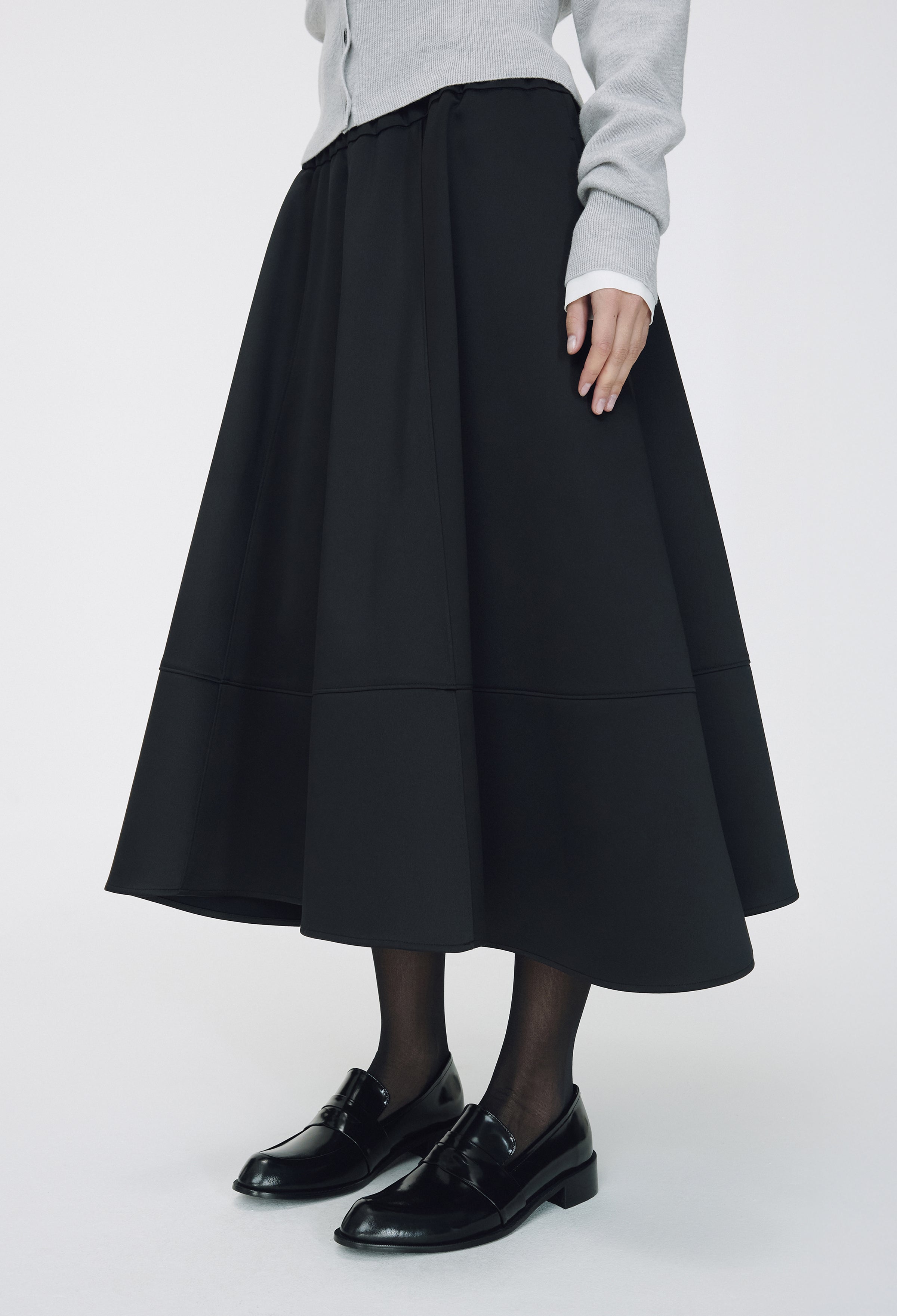 Satin Full Skirt