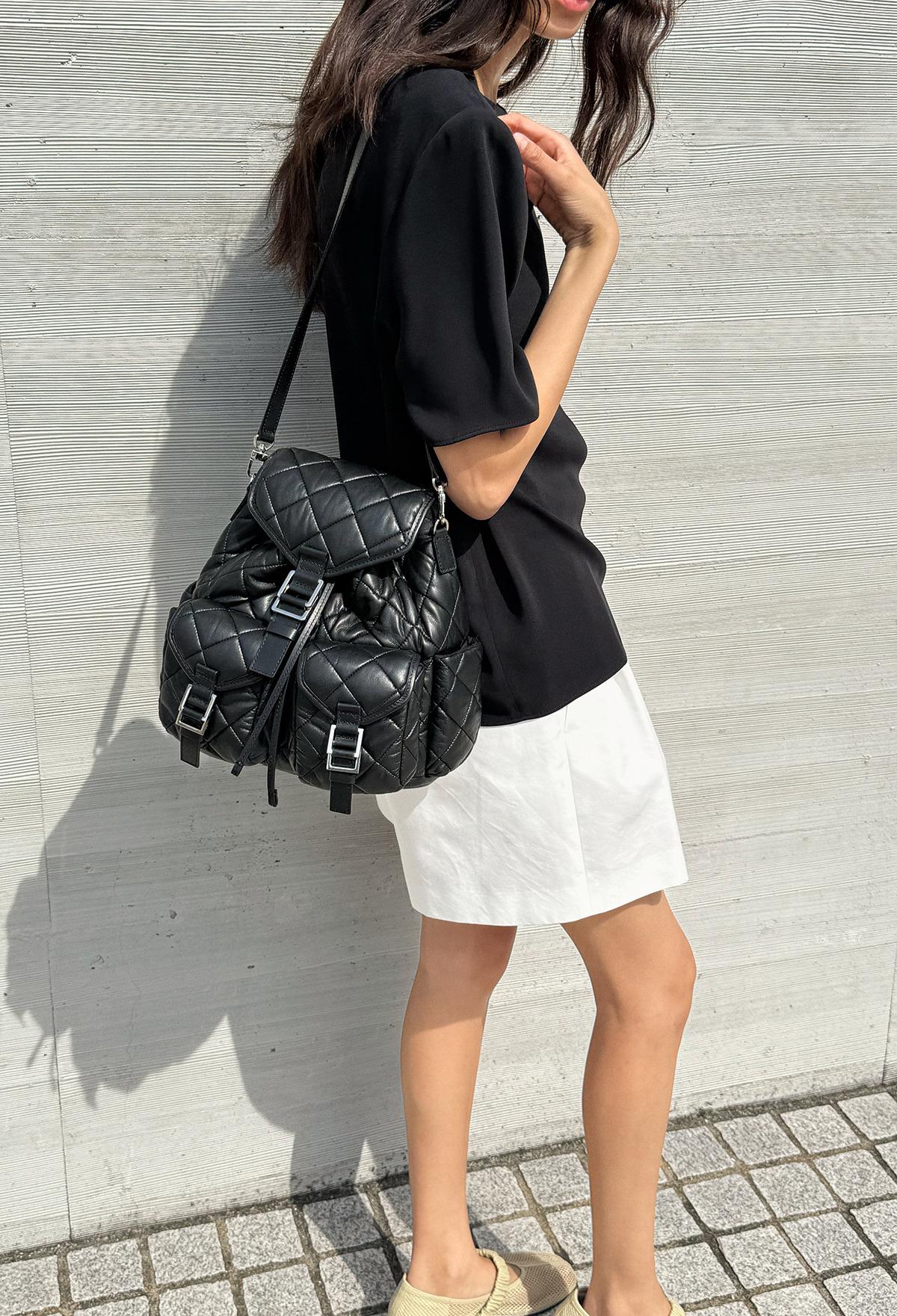 25SS 썸머 루 블라우스 블랙