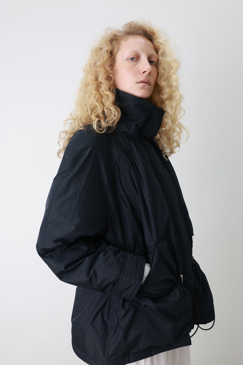Field Parka Goose Down Navy