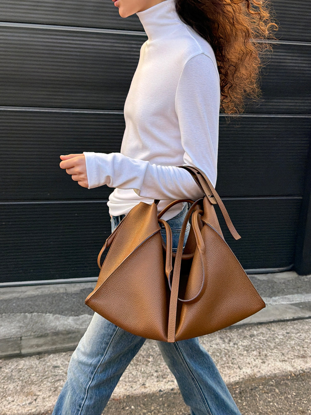 Milky Turtleneck T-shirt White