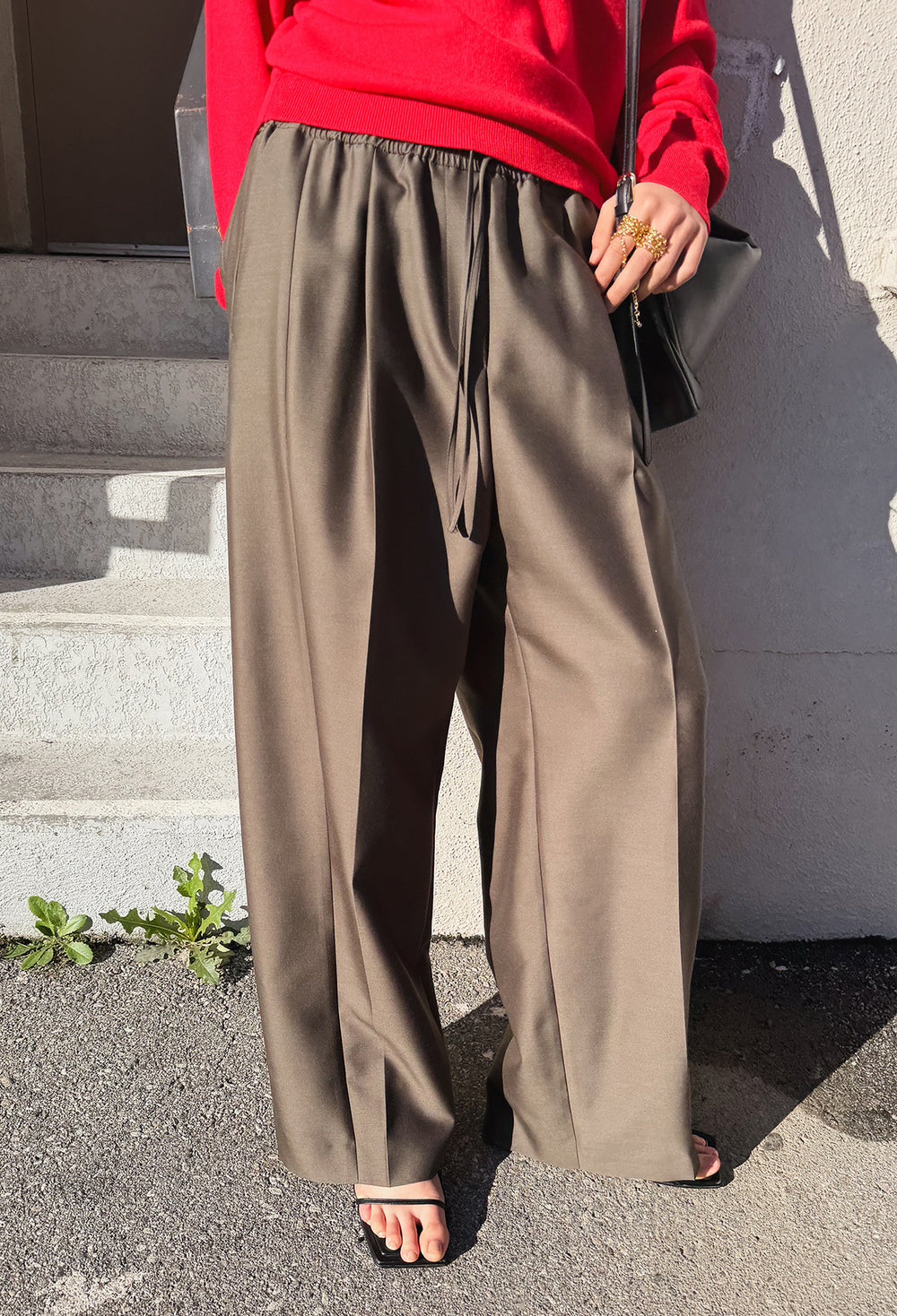 Wool Silk Pants