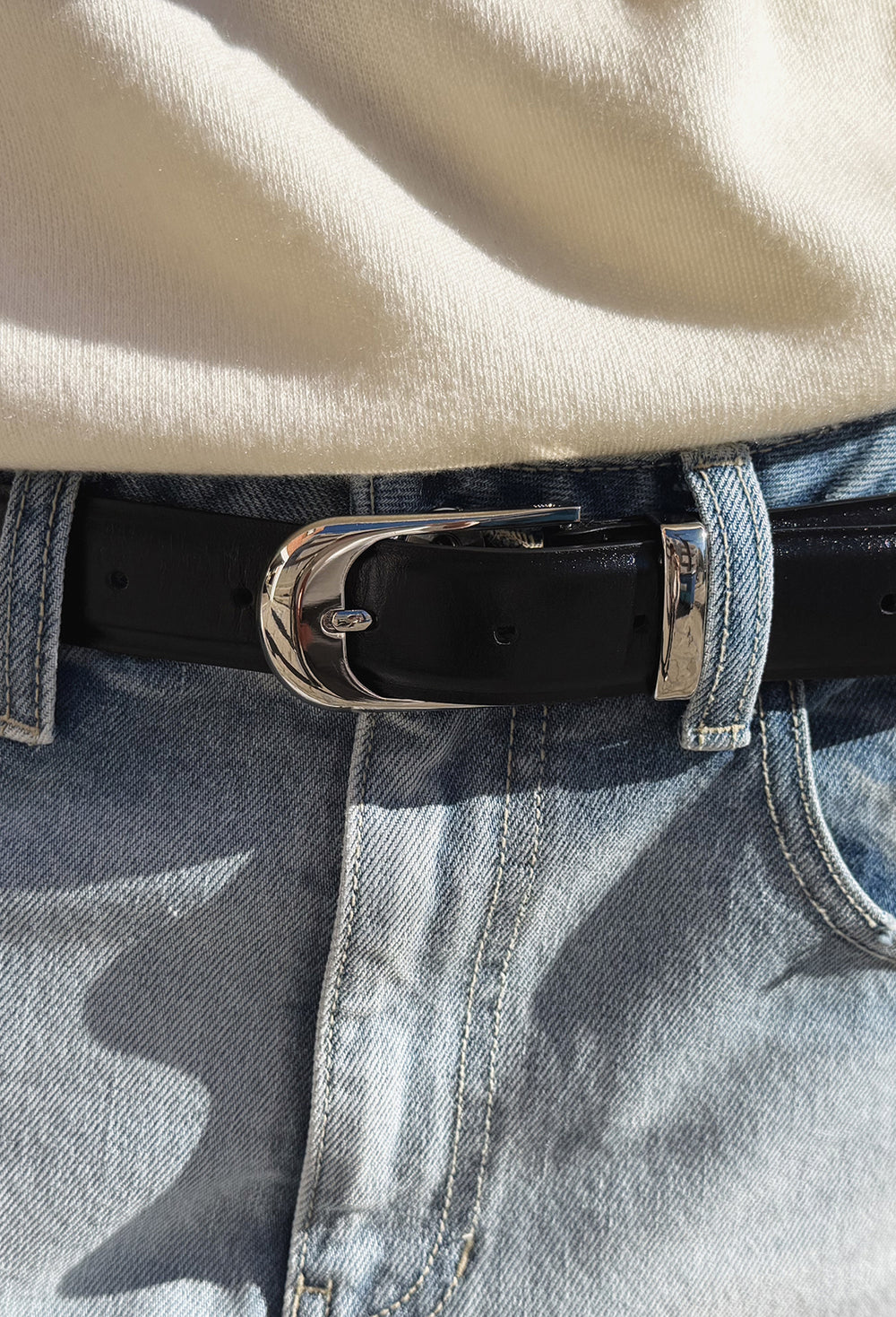 Half Moon Buckle Belt