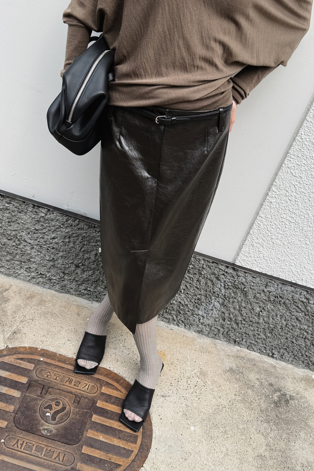 Washable 100% Wool Pullover Taupe