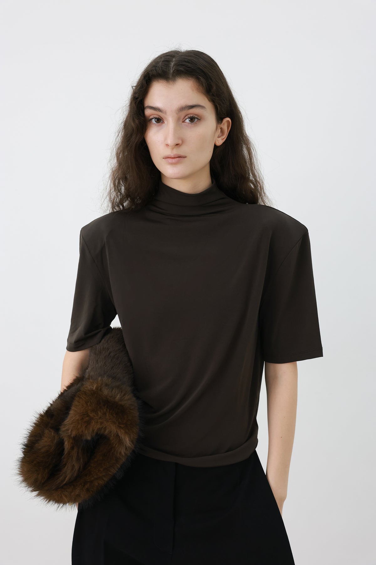 Like Fur Warmer Dark Brown