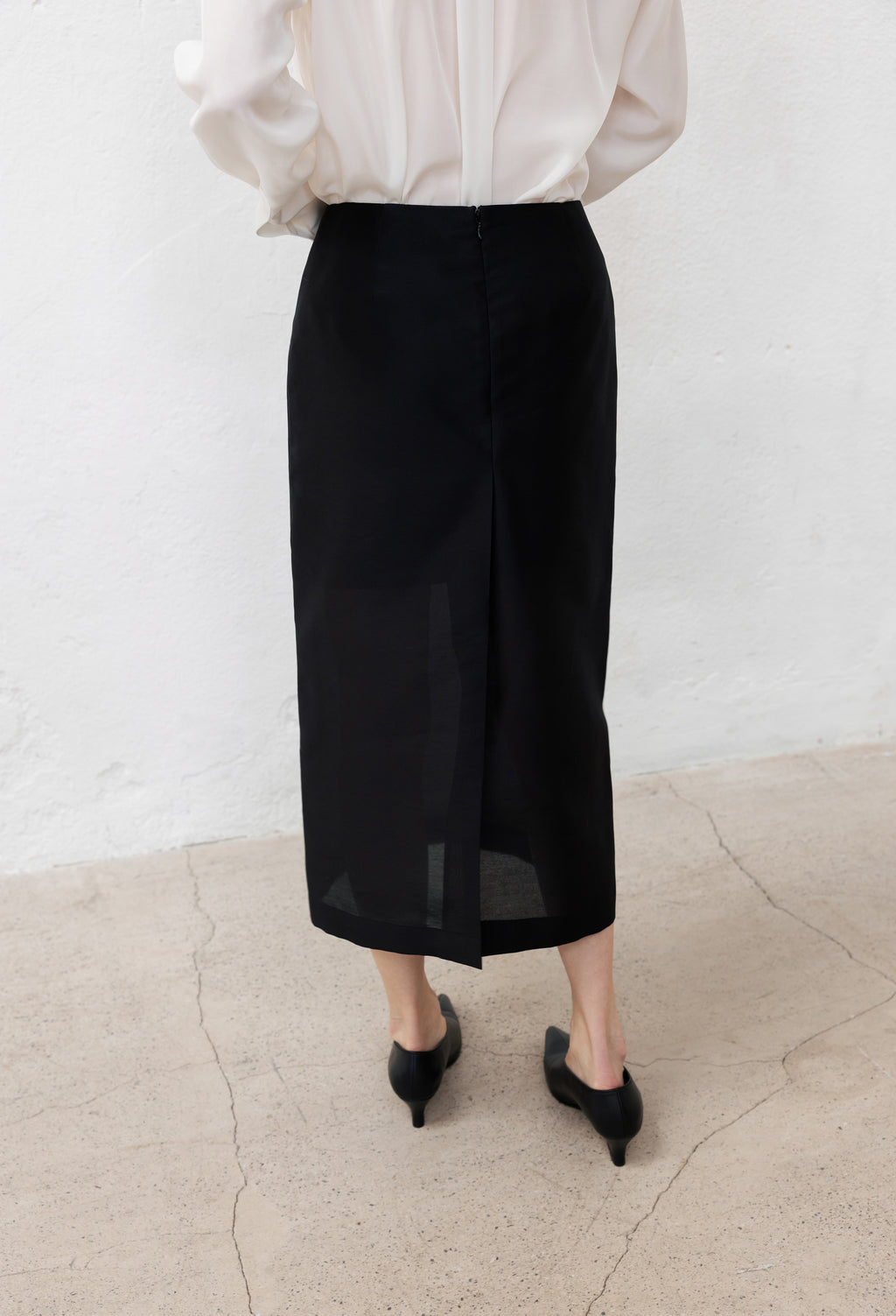 Shimmer Straight Skirt