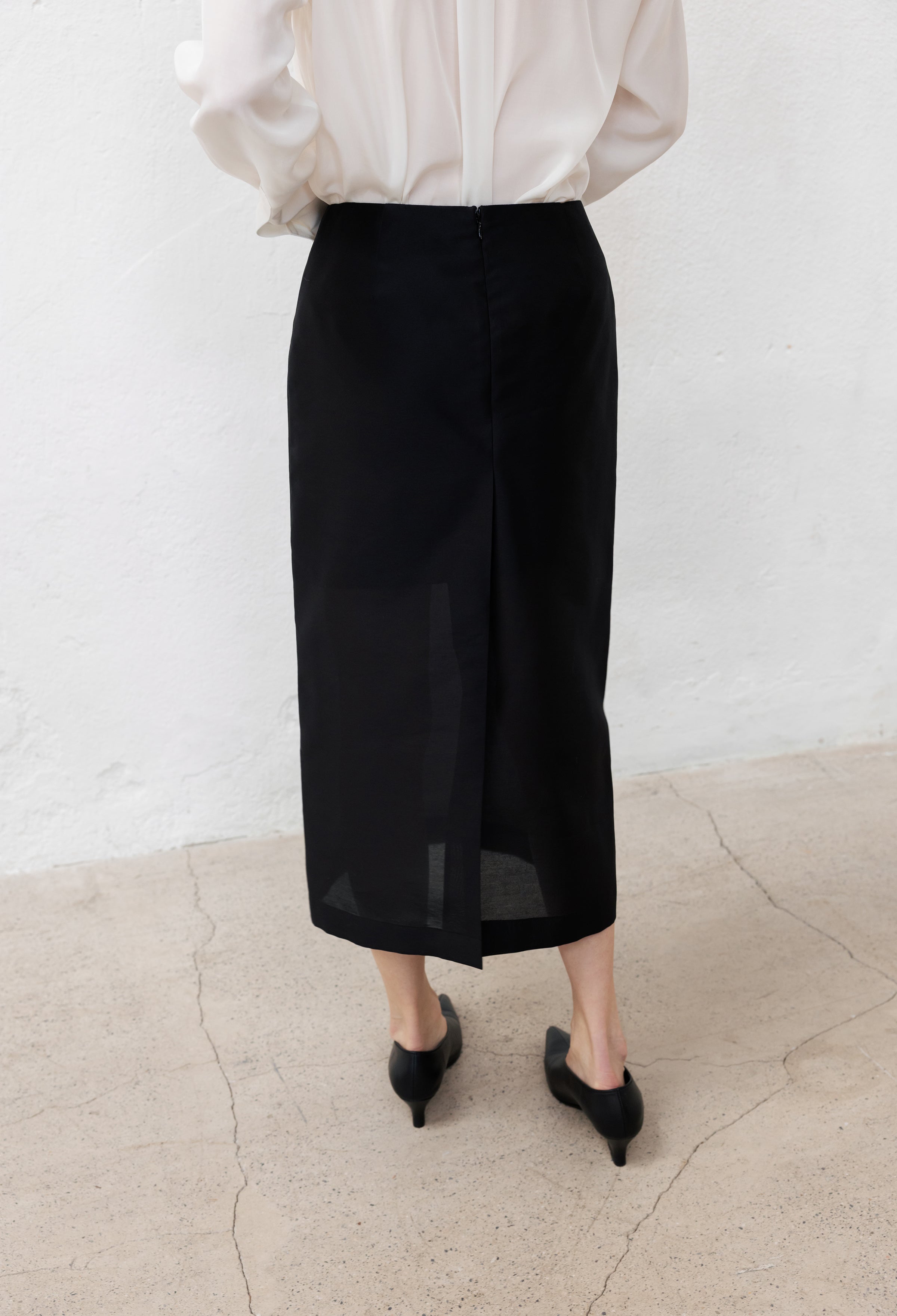 Shimmer Straight Skirt