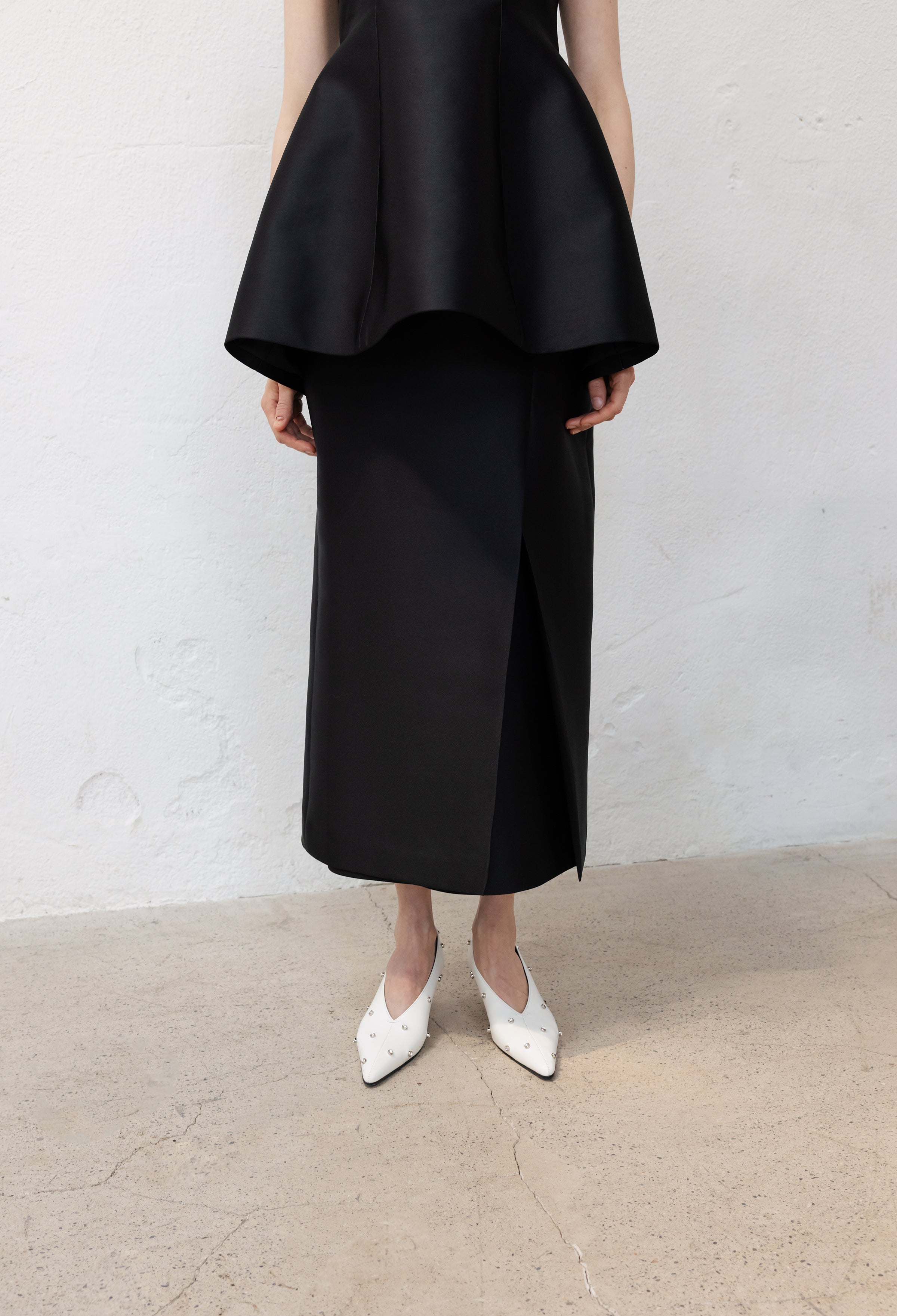 Ceremony Maxi Skirt Black