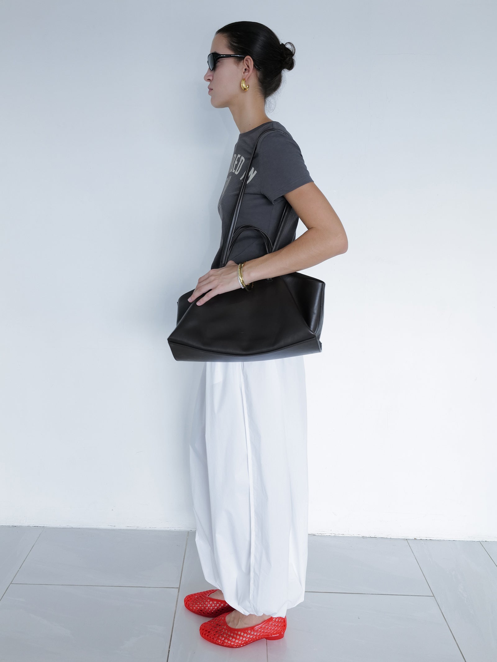 Ground Daily T-shirt Charcoal