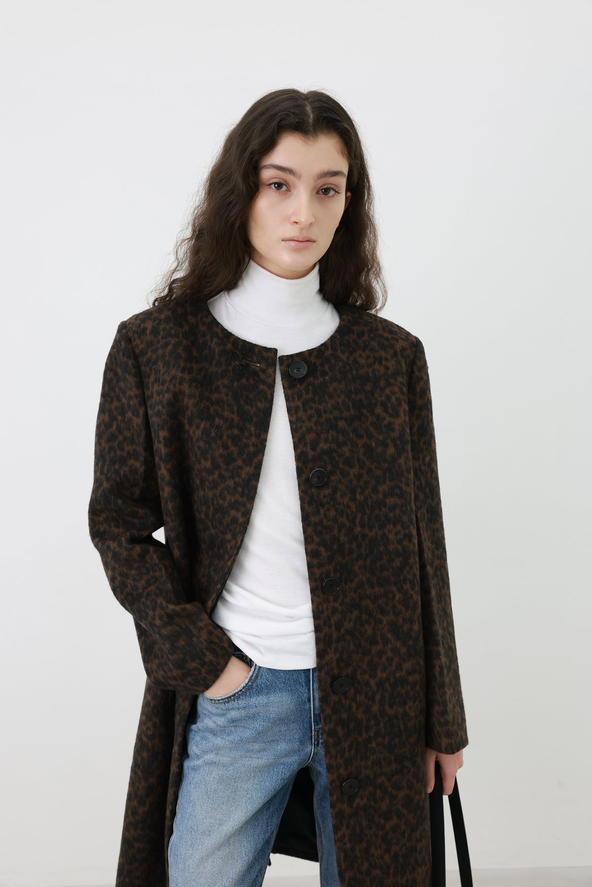Milky Turtleneck T-shirt White