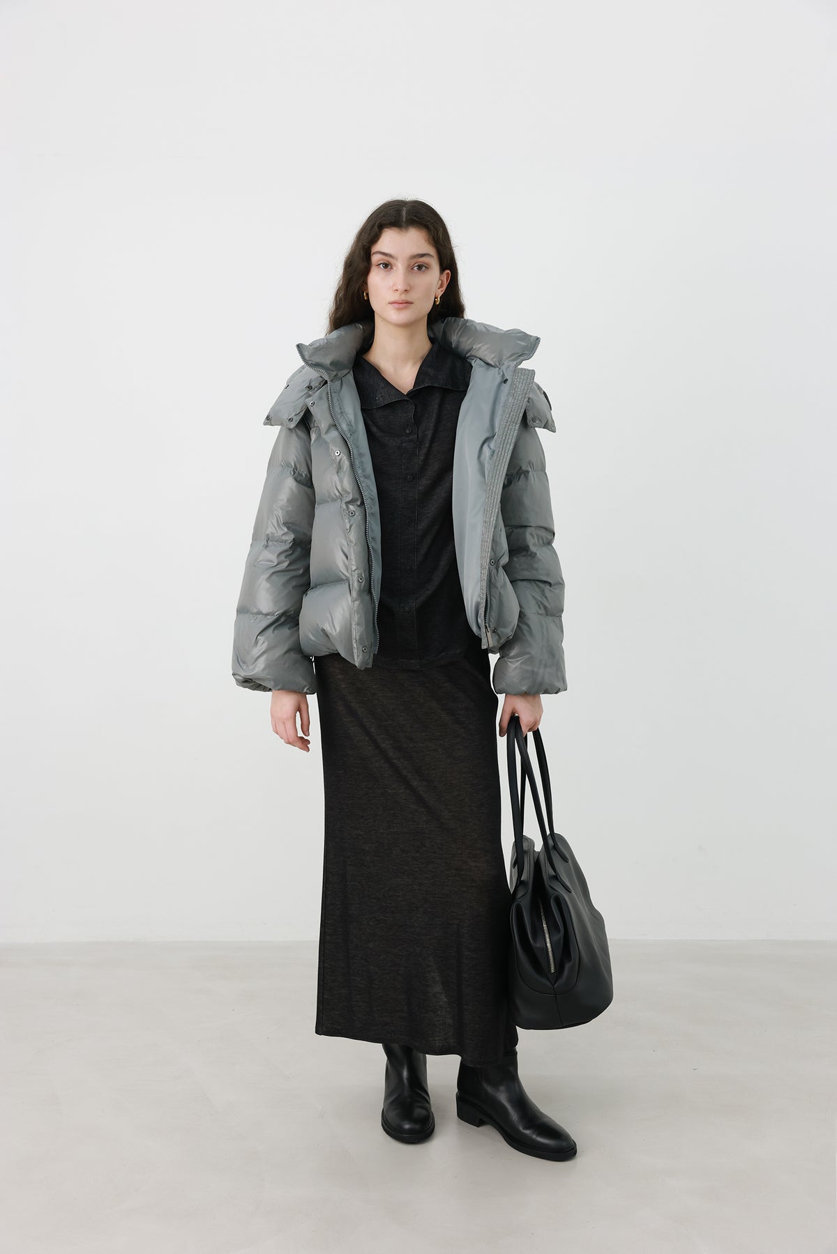 Signature P Goose Down Gray