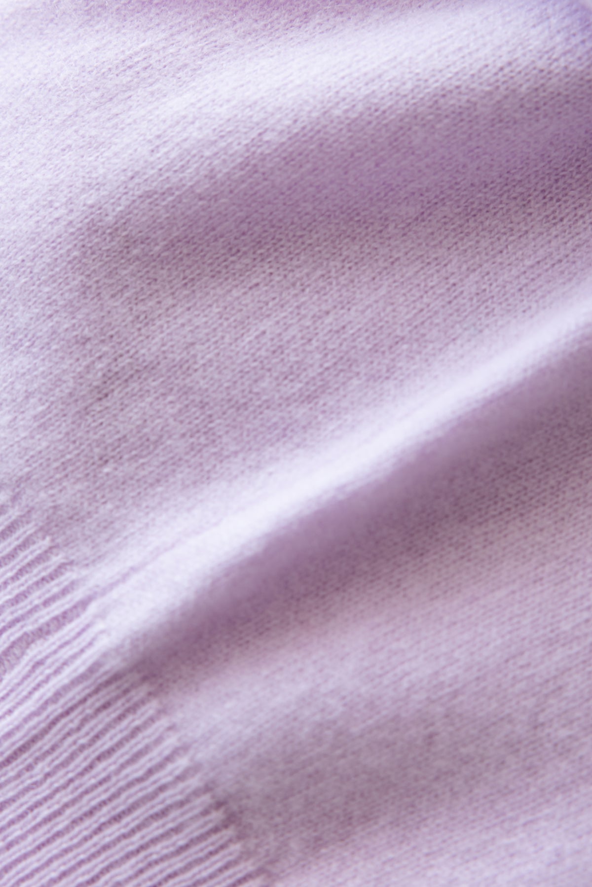 Cashmere 100 Padded Cardigan Lavender