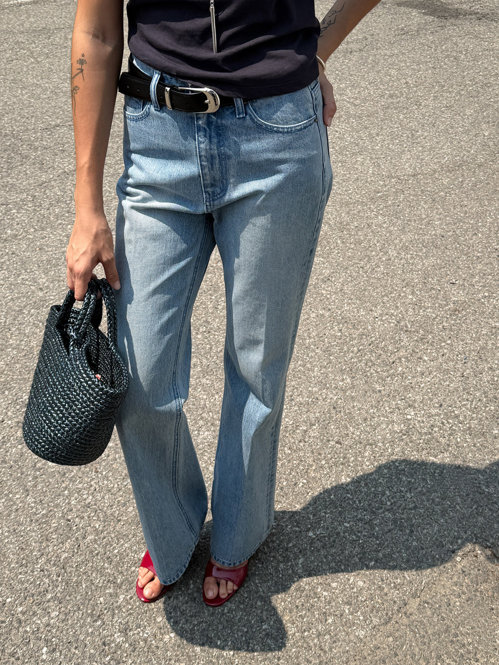 341 Bootcut Denim Blue