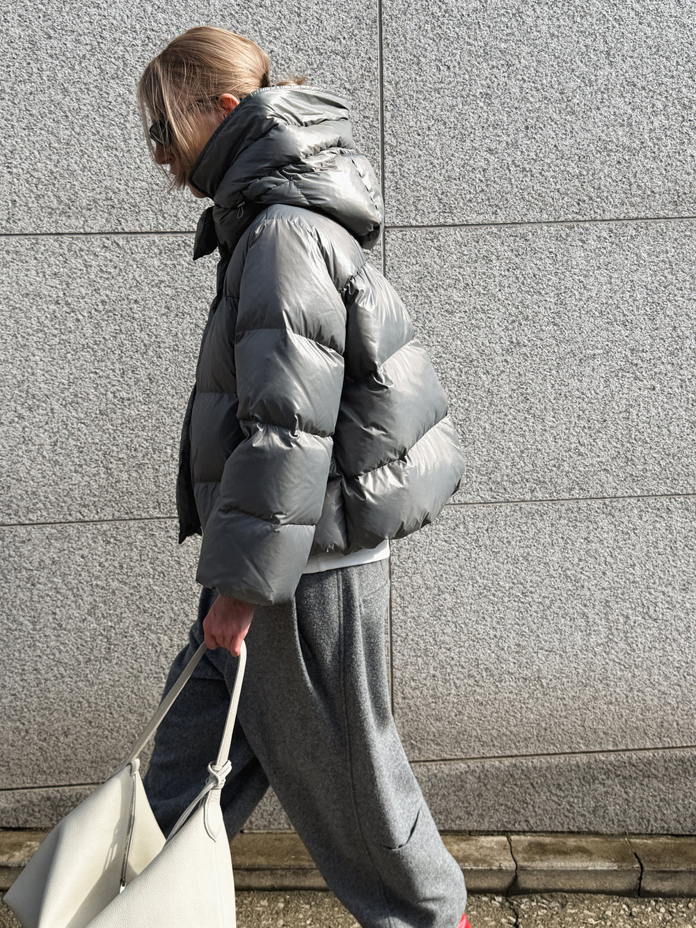 Signature P Goose Down Gray