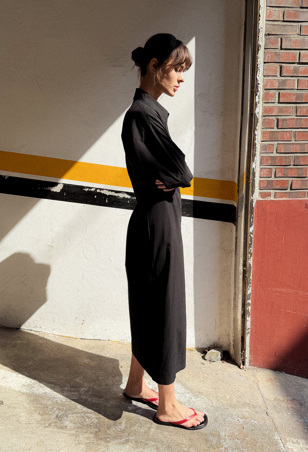 Silhouette Shirt Dress