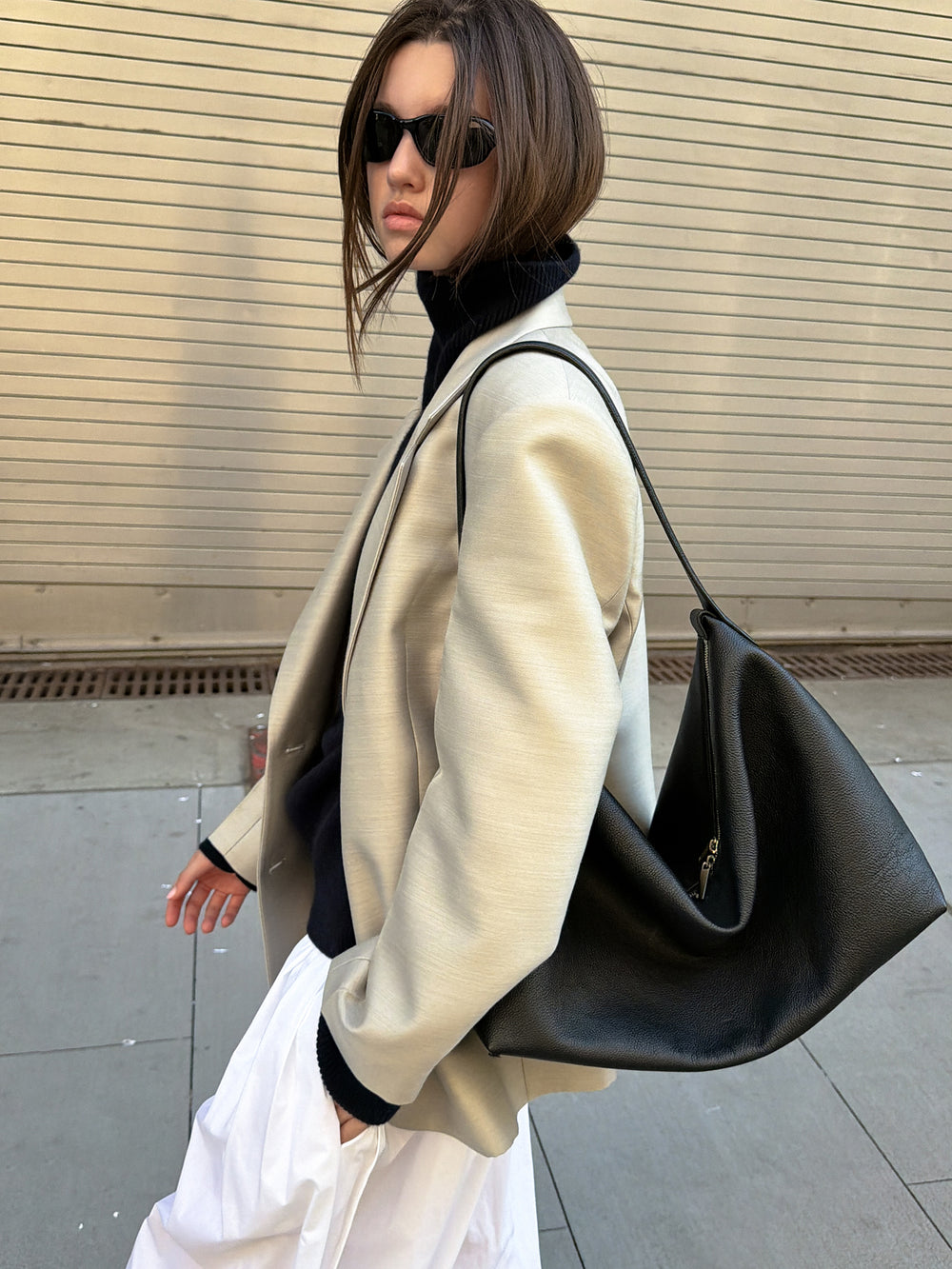 Cashmere 100% Turtleneck Knit Navy