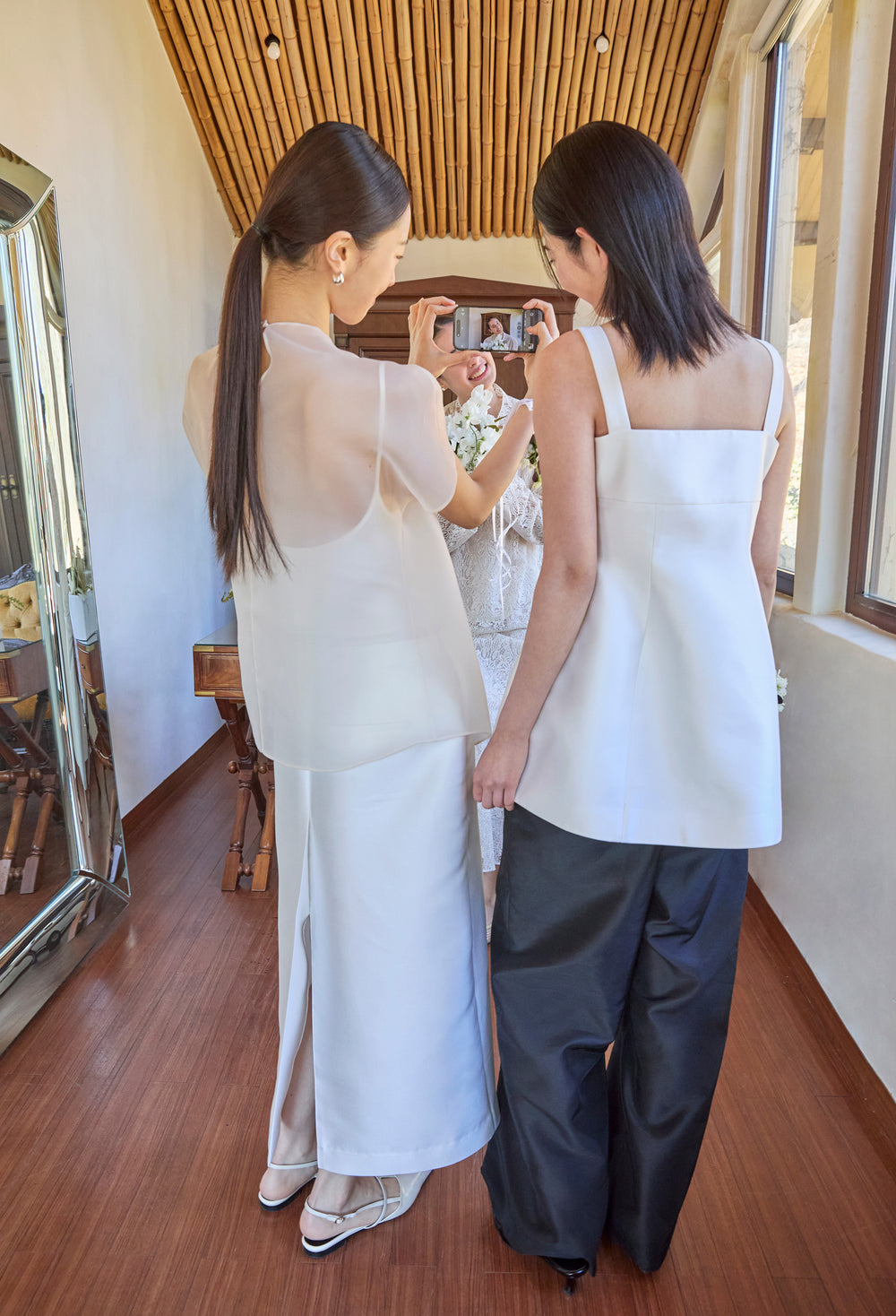 Ceremony Volume Top Ivory