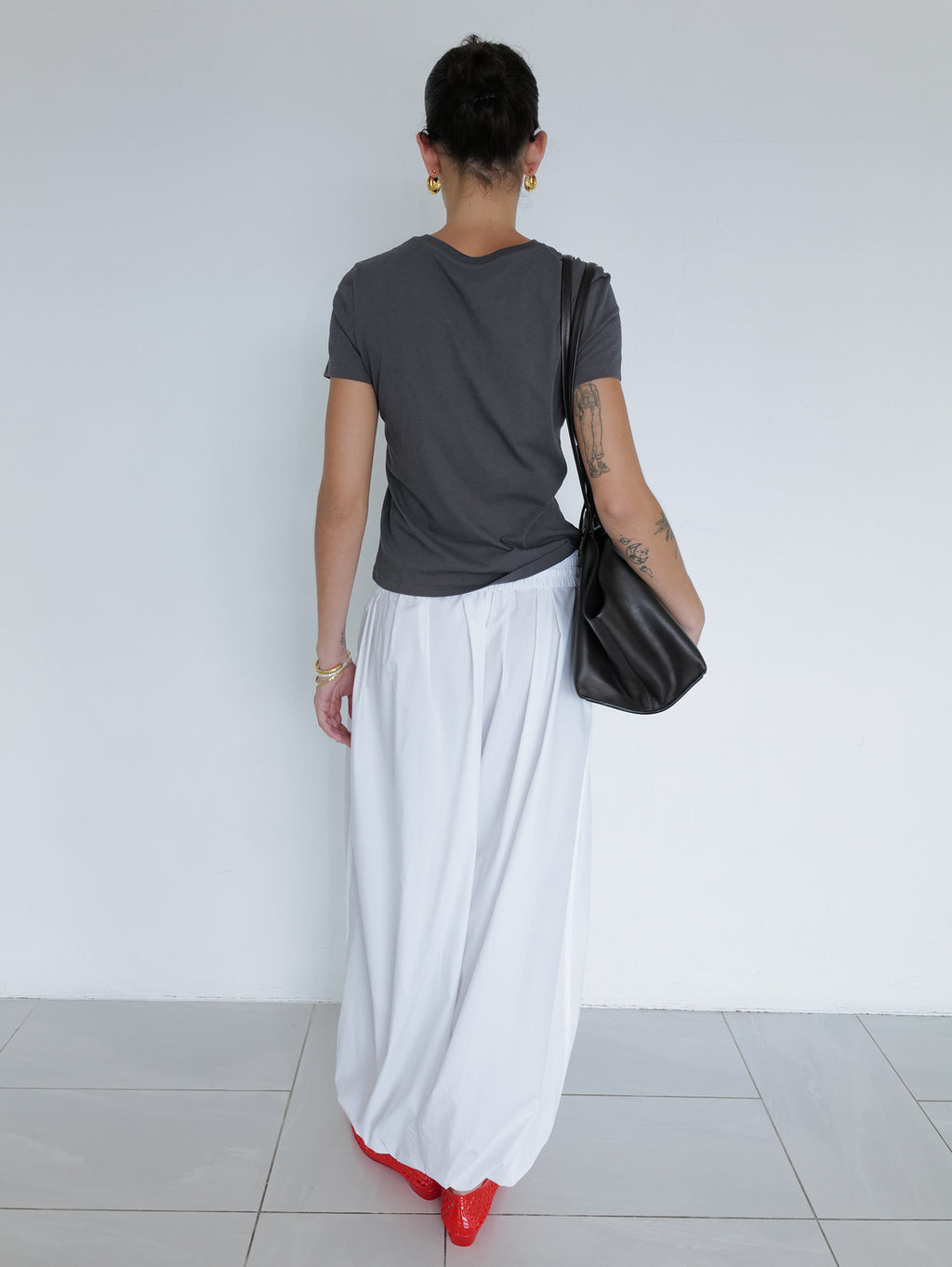 Ground Daily T-shirt Charcoal