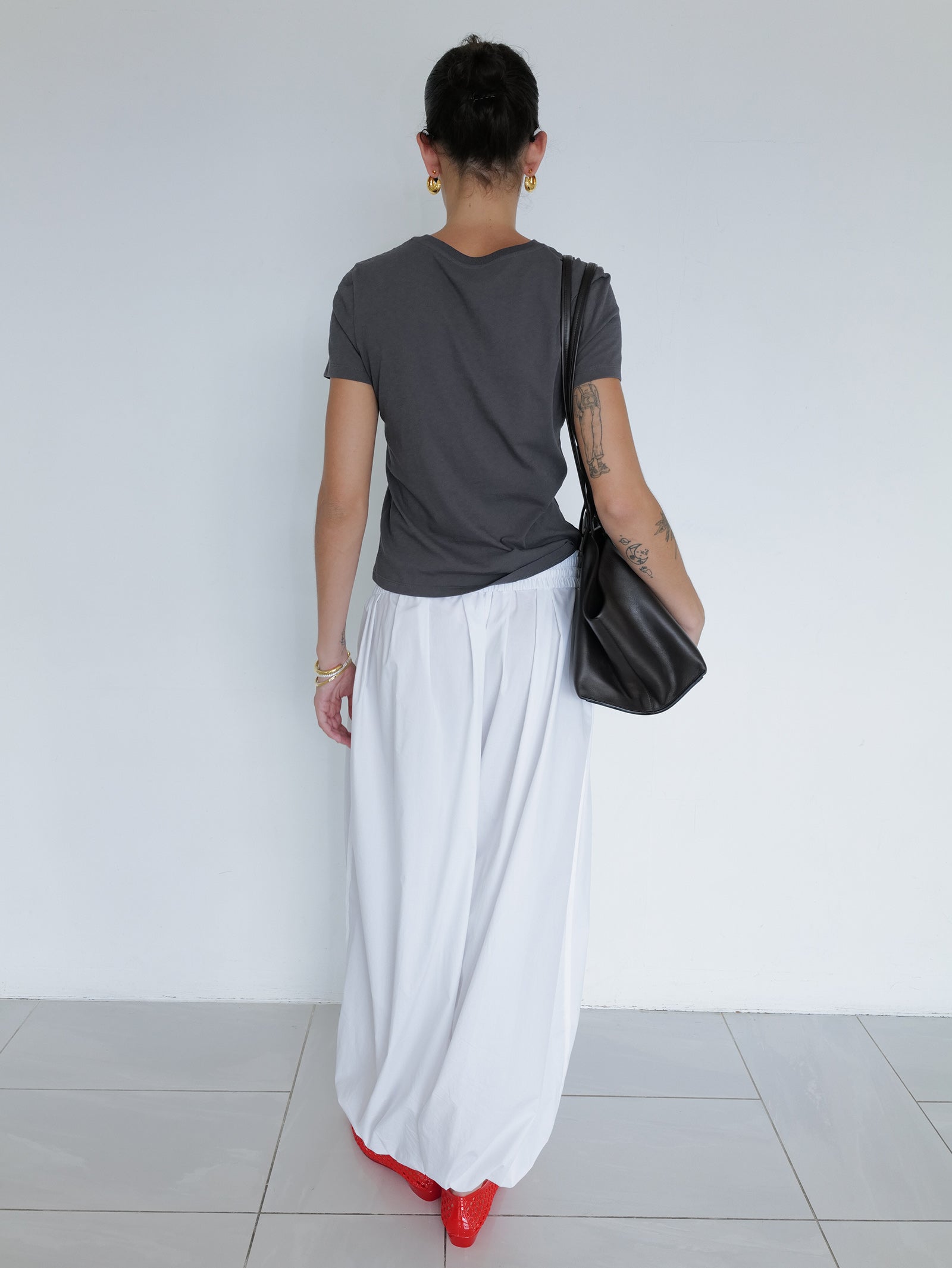 Ground Daily T-shirt Charcoal