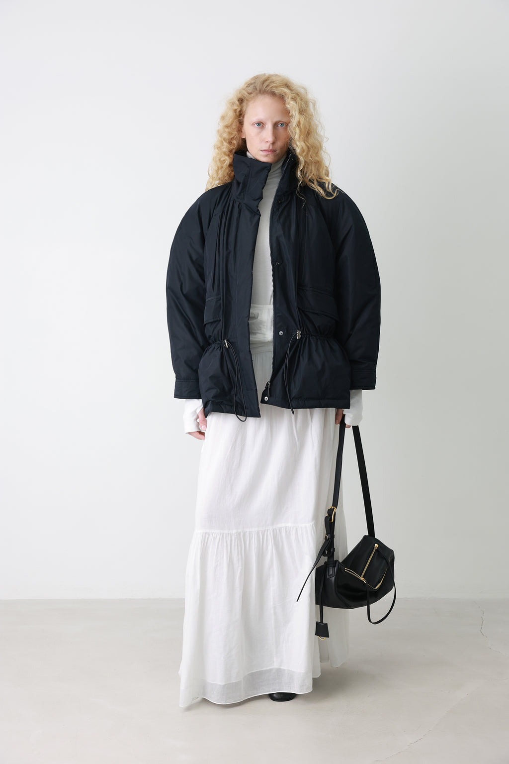Field Parka Goose Down Navy