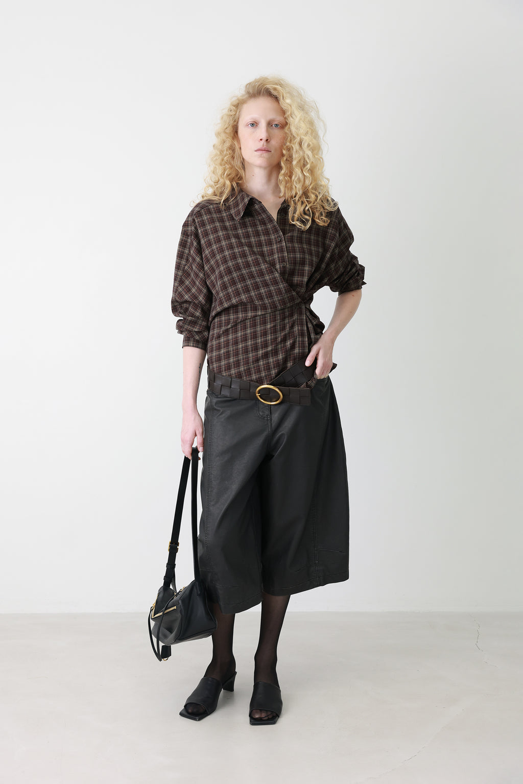 Country Check Shirt Brown