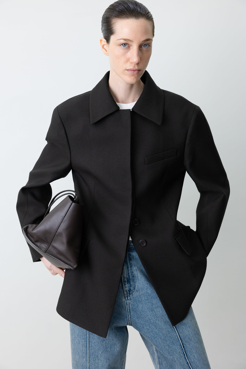 Wool tailored jacket
