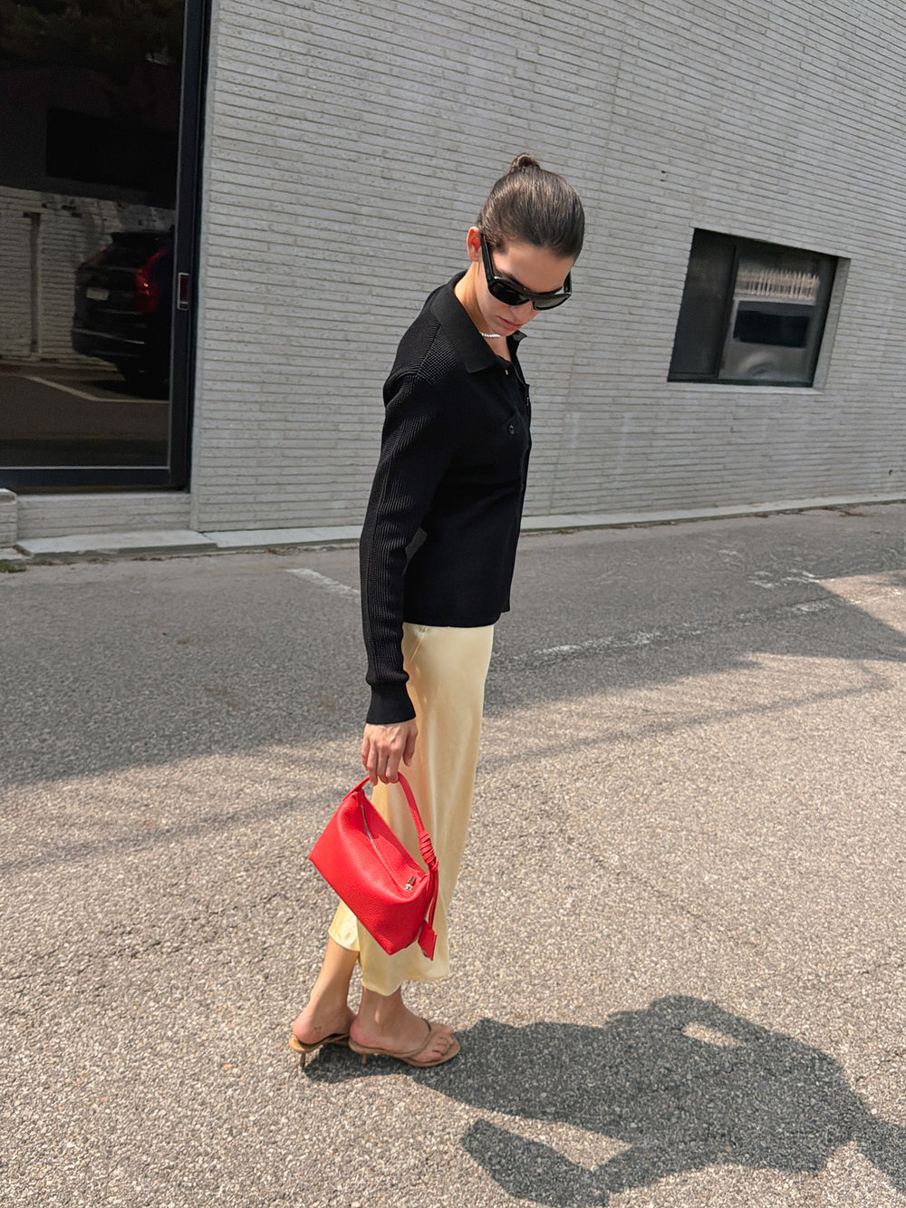 Flow Pique Knit Black