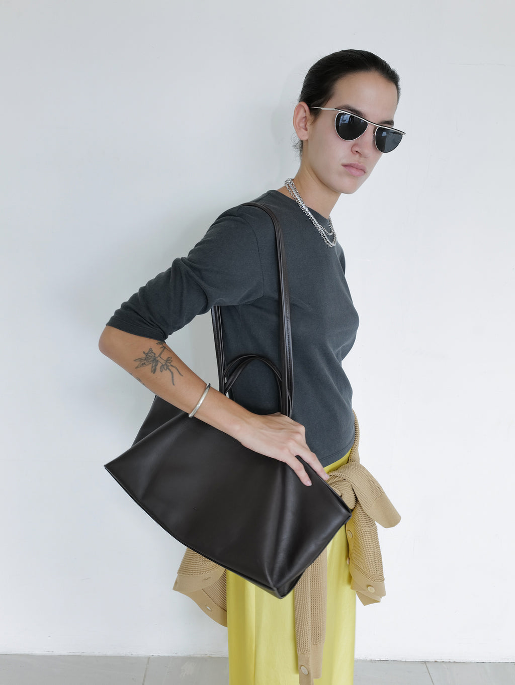 Pigment Dyed T-shirt Charcoal