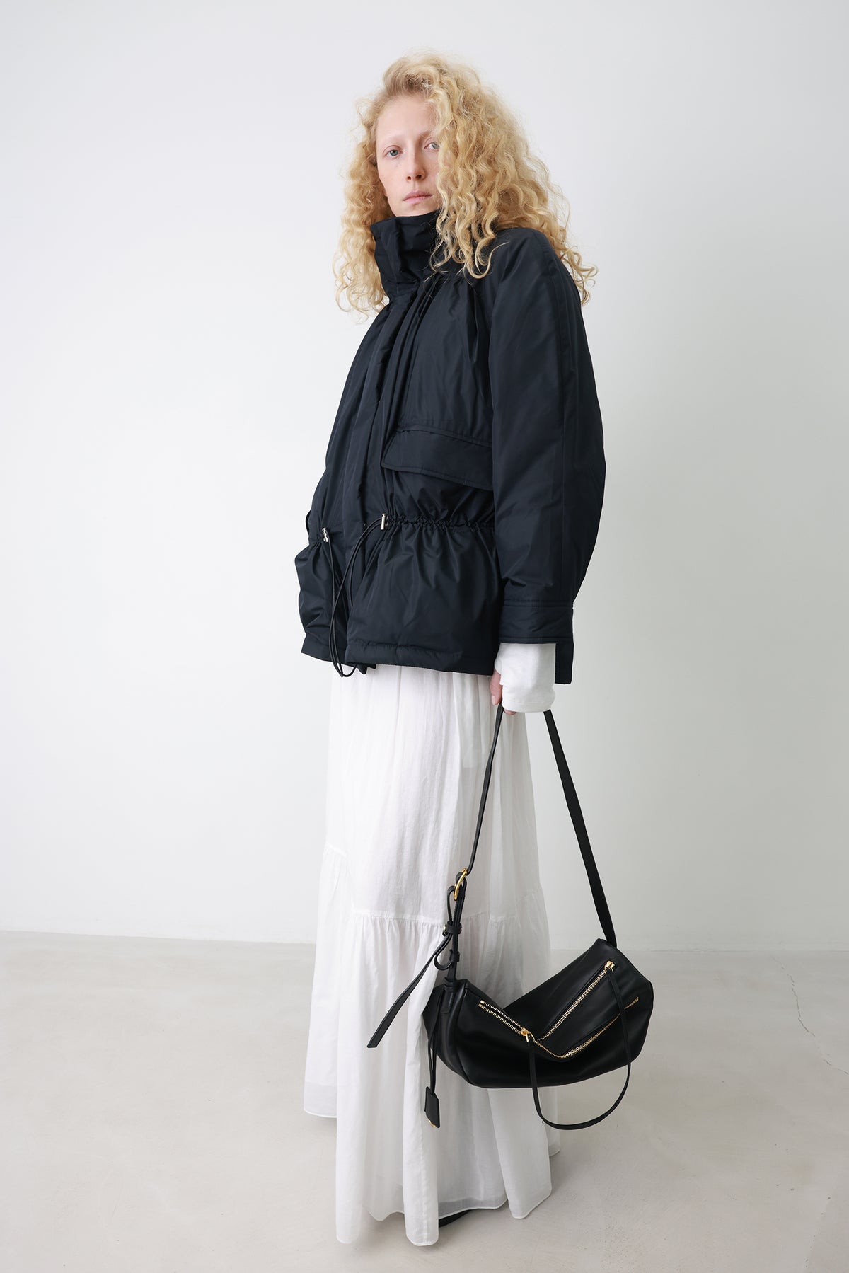 Field Parka Goose Down Navy