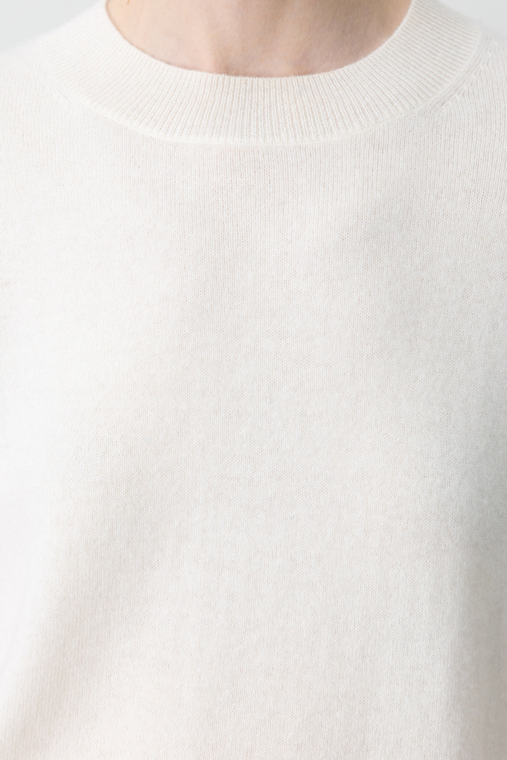 Cashmere 100% Oversized Pullover Ivory