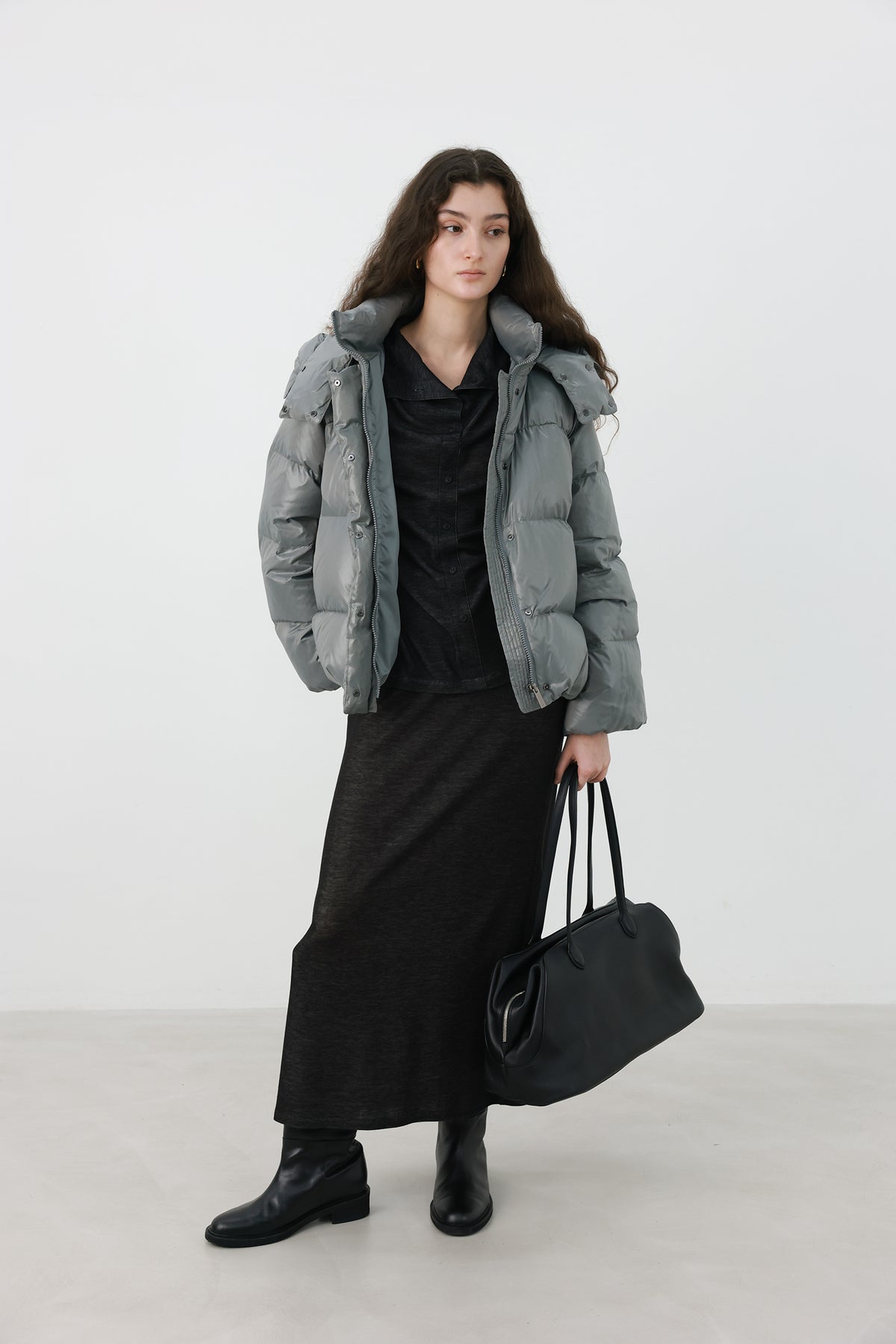 Signature P Goose Down Gray