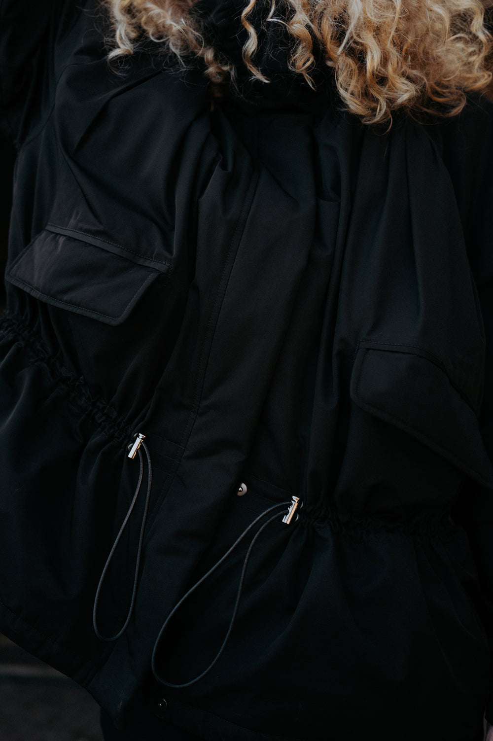 Field Parka Goose Down Navy