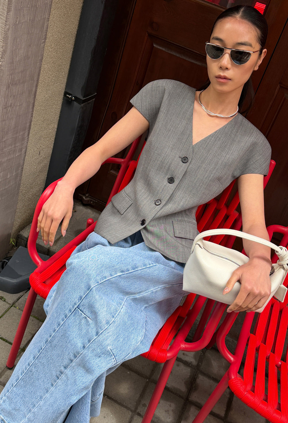 680 패널 커브 데님