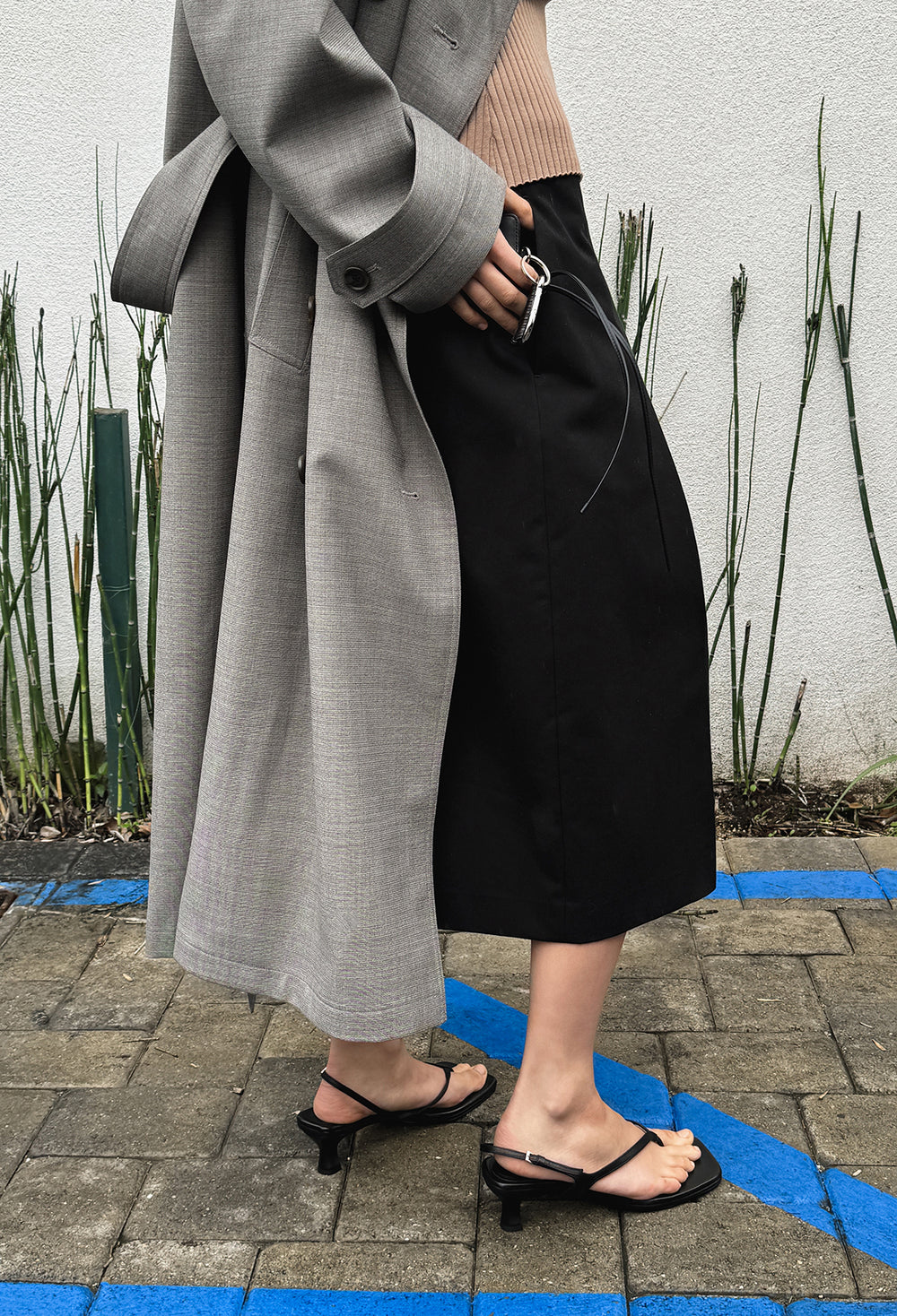 Cotton Bermuda shorts