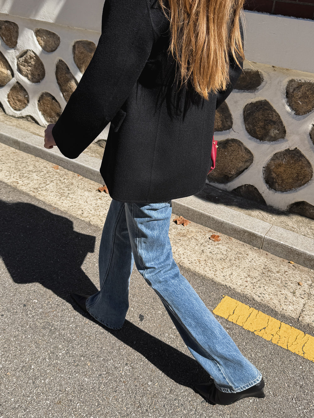Slender Handmade Coat Black