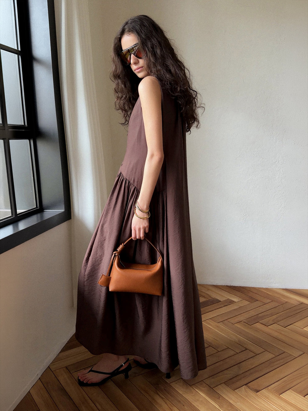Arc Bag Small Sugar Brown