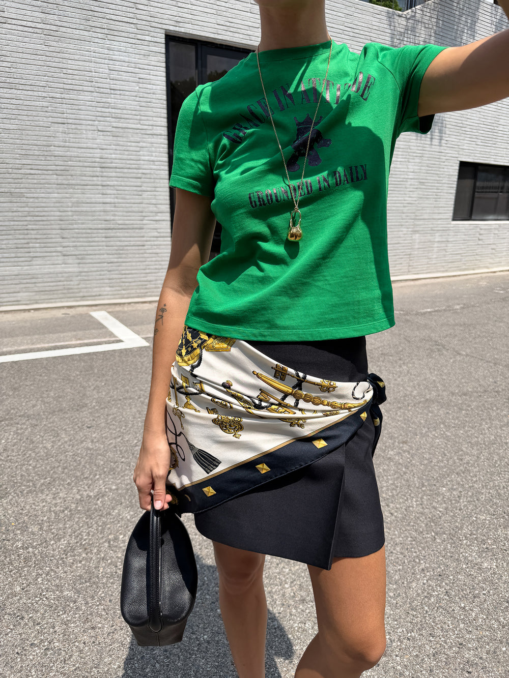 Crown Bear T-Shirt Green