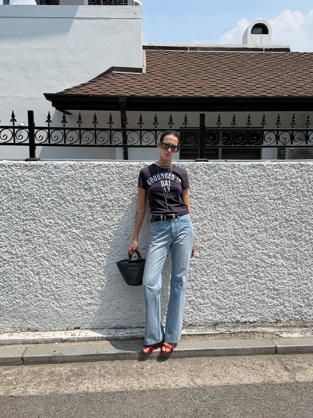Ground Daily T-Shirt Navy