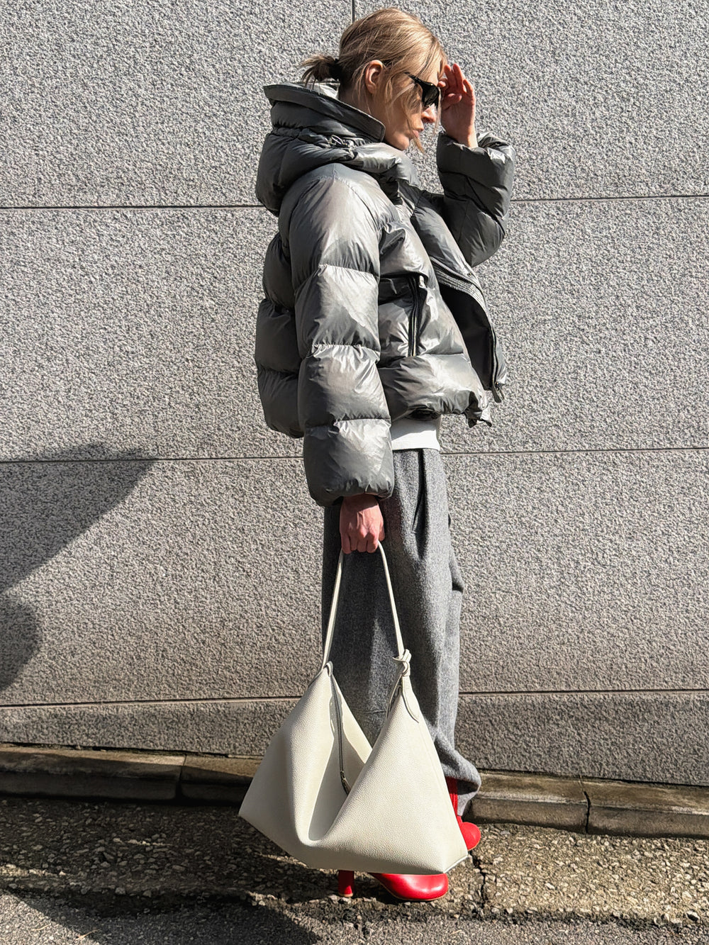 Signature P Goose Down Gray