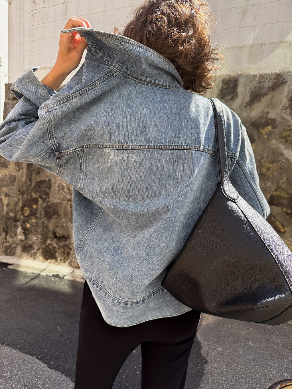 Panel Denim Jacket