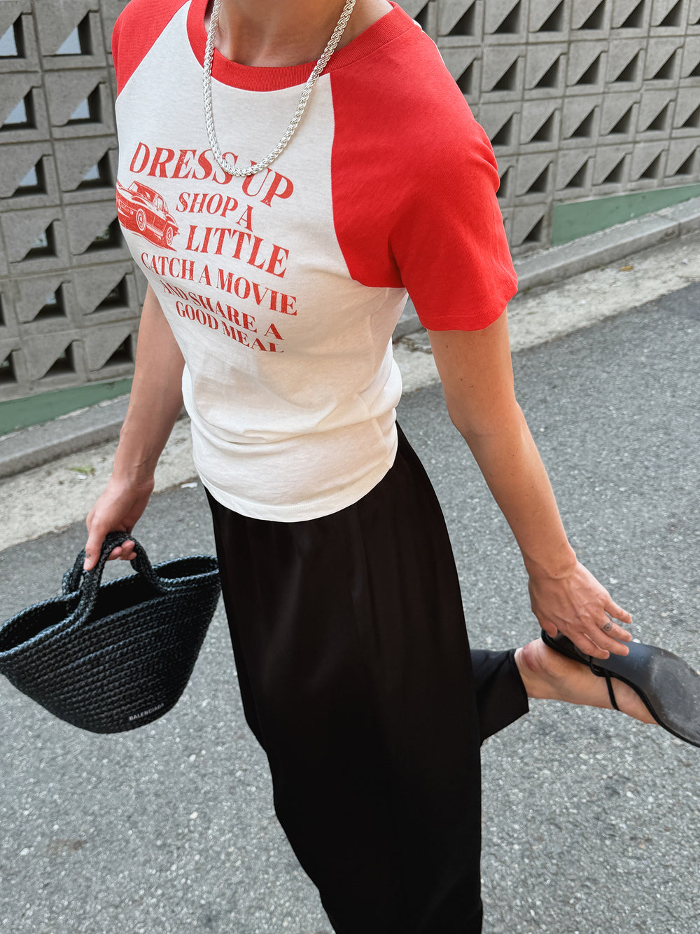 Vintage Car T-shirt Red