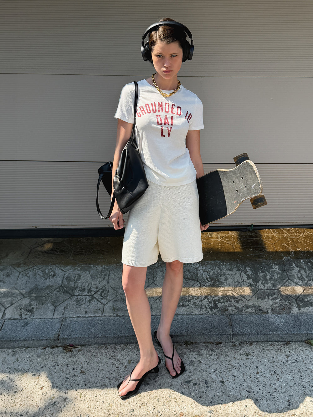 Ground Daily T-shirt White