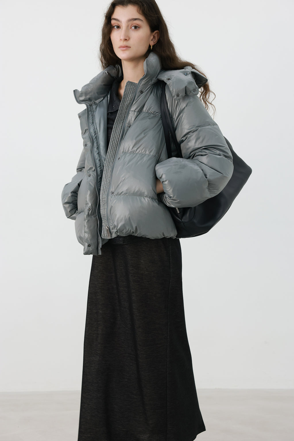 Signature P Goose Down Gray