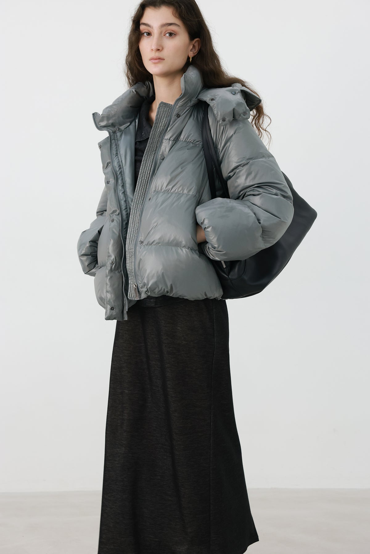 Signature P Goose Down Gray