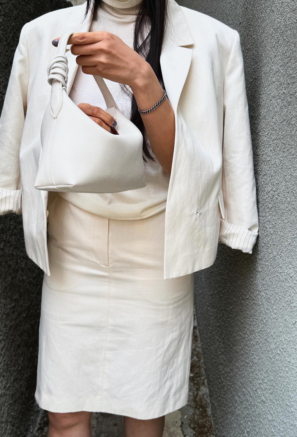 Arc Bag Small Ivory