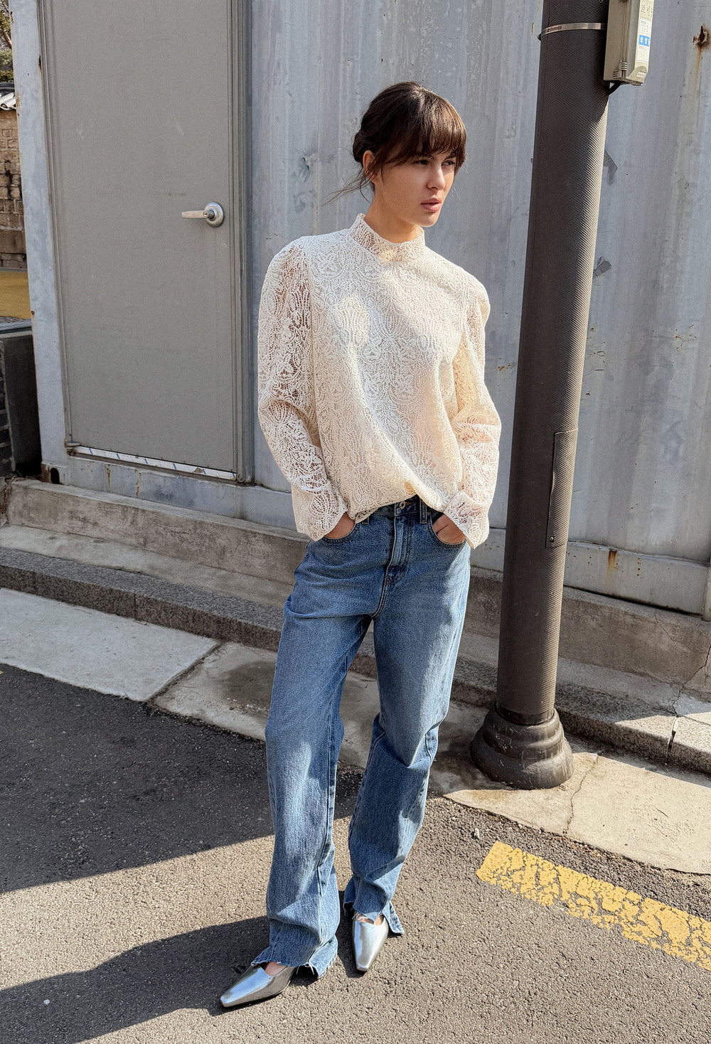 810 Cut Denim Blue