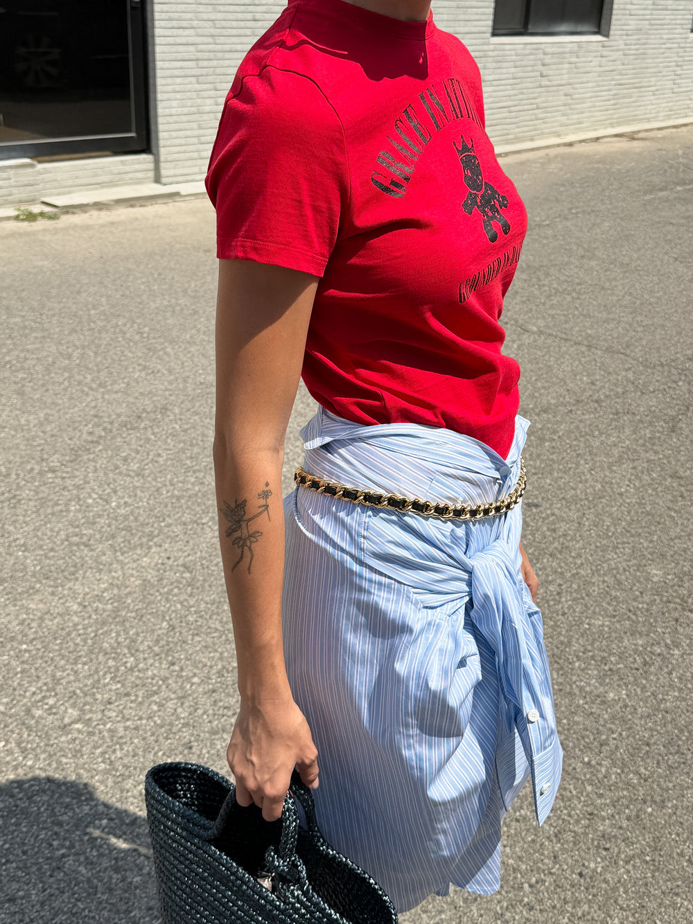 Crown Bear T-Shirt Red